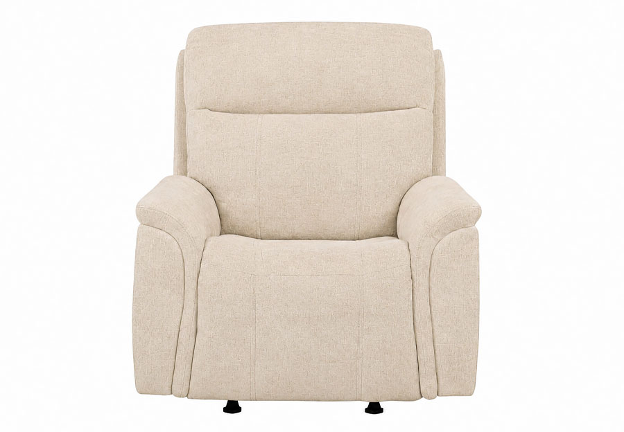 Lifestyle Henry Beige Manual Rocker Recliner