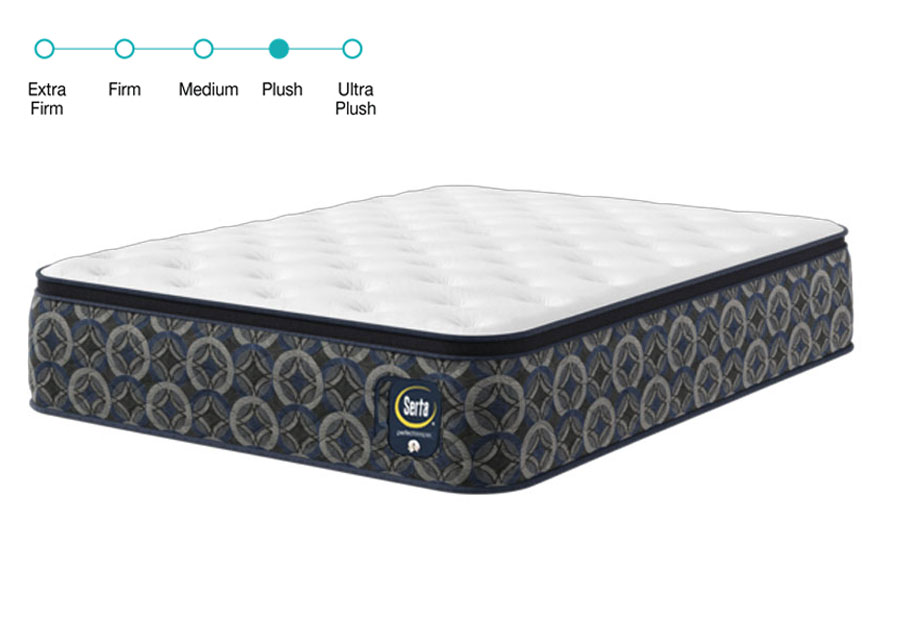 Serta Perfect Sleeper Cascade Canyon Medium Pillowtop Queen Matress 