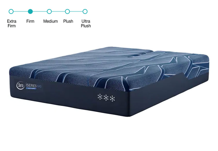 Serta iSeries NXG Hybrid Split Head Firm Queen Mattress 