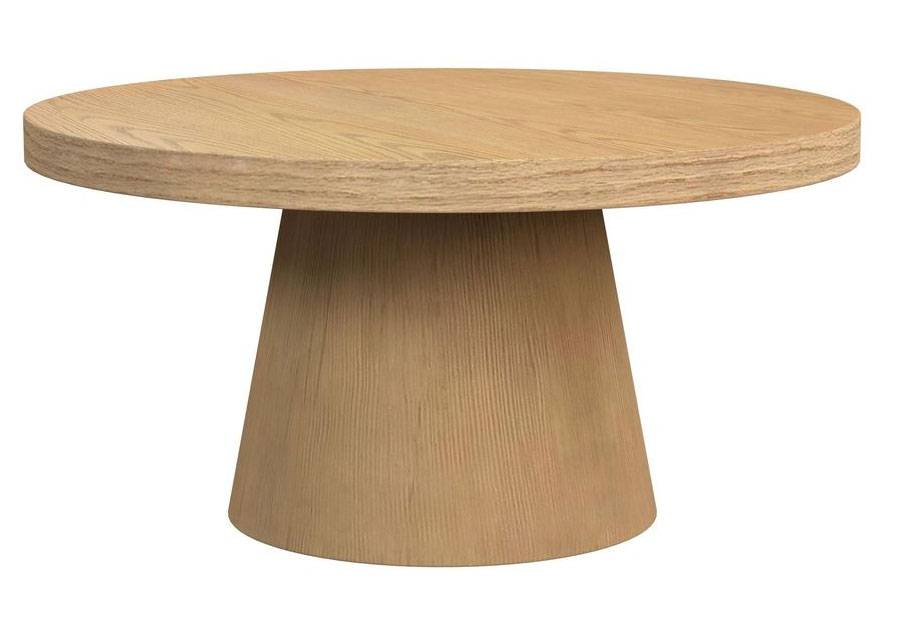 Elements Portland Natural Round Cocktail Table