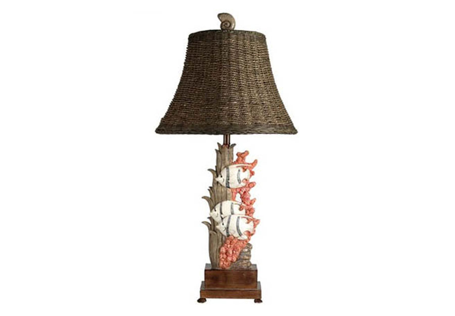 StyleCraft Coral Table Lamp