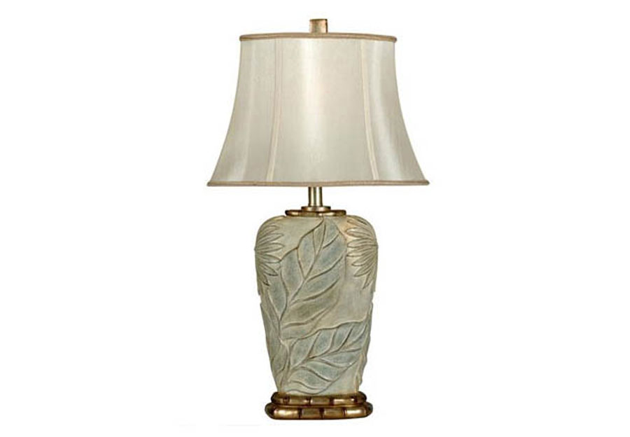 StyleCraft Leaves Table Lamp