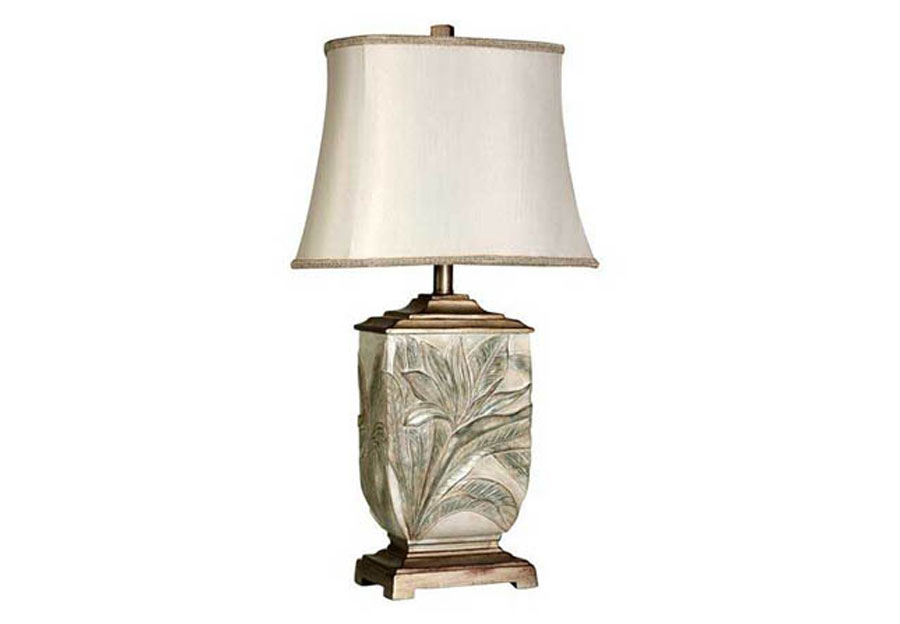StyleCraft Blooming Leaves Table Lamp