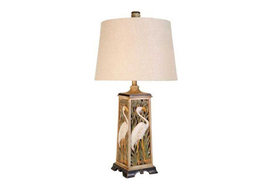 StyleCraft Cutout Flamingo Table Lamp