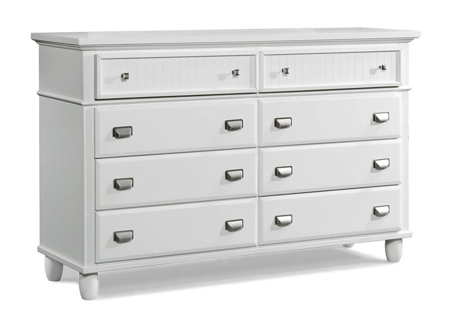 Elements Spencer White Dresser
