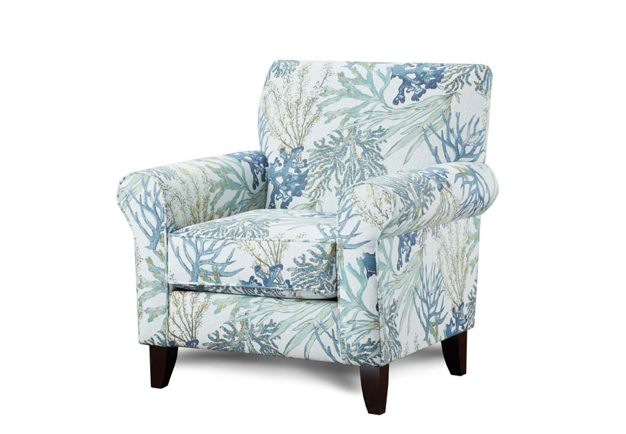 Fusion Coral Reef Oceanside Accent Chair