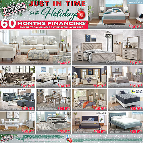 Just In Time For The Holidays! Beautiful Furniture at Great Value!