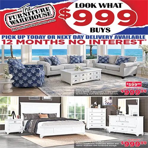 Look What $999 Buys! Upgrade Your Space Without Overspending!