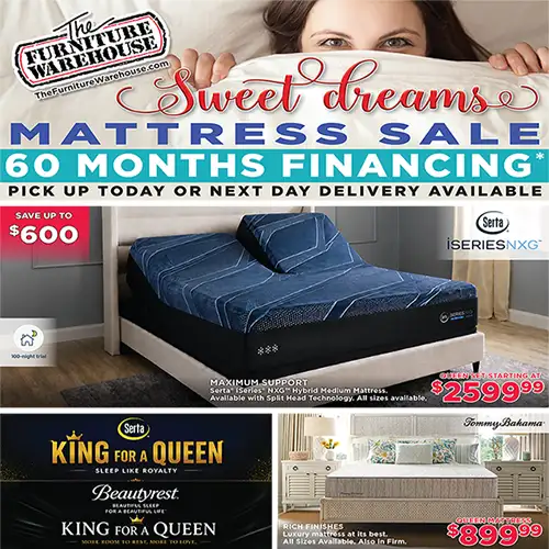 Sweet Dreams - Mattress Sale! Upgrade Your Sleep, Upgrade Your Life!