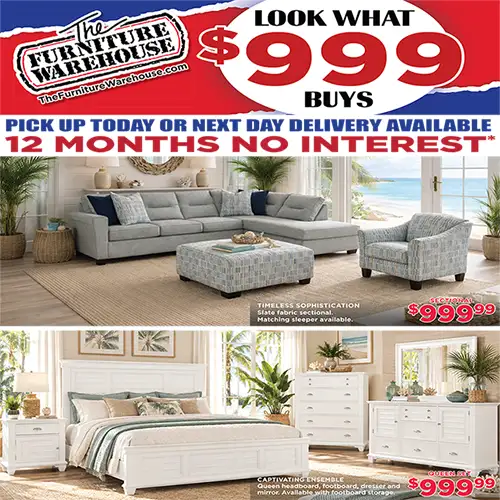 Look What $999 Buys! Upgrade Your Space Without Overspending!