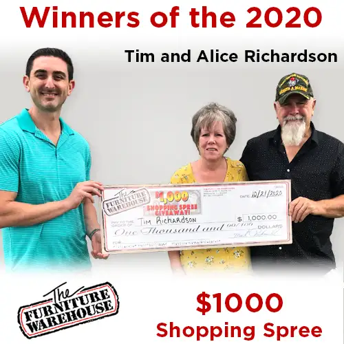 $1000 Winner of 2020 Shopping Spree